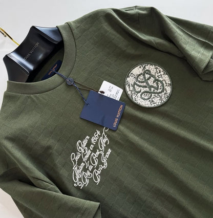 Lv Damier Pique T-Shirt