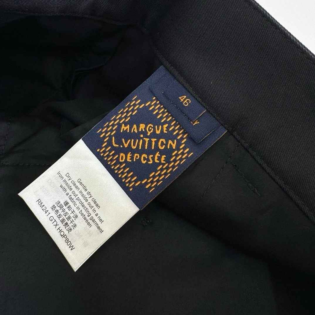 Lv Signature Cotton Cargo Pants