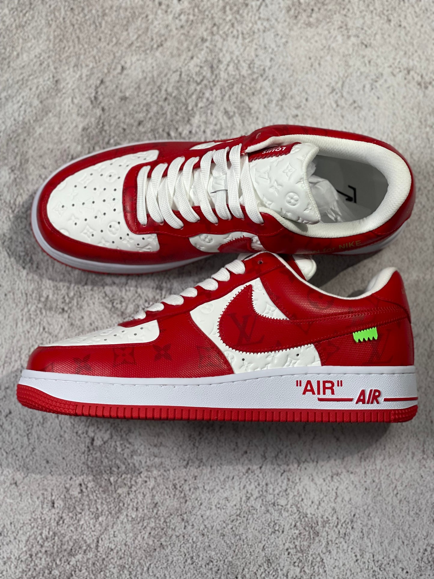 Air Force 1 Low LV White Red