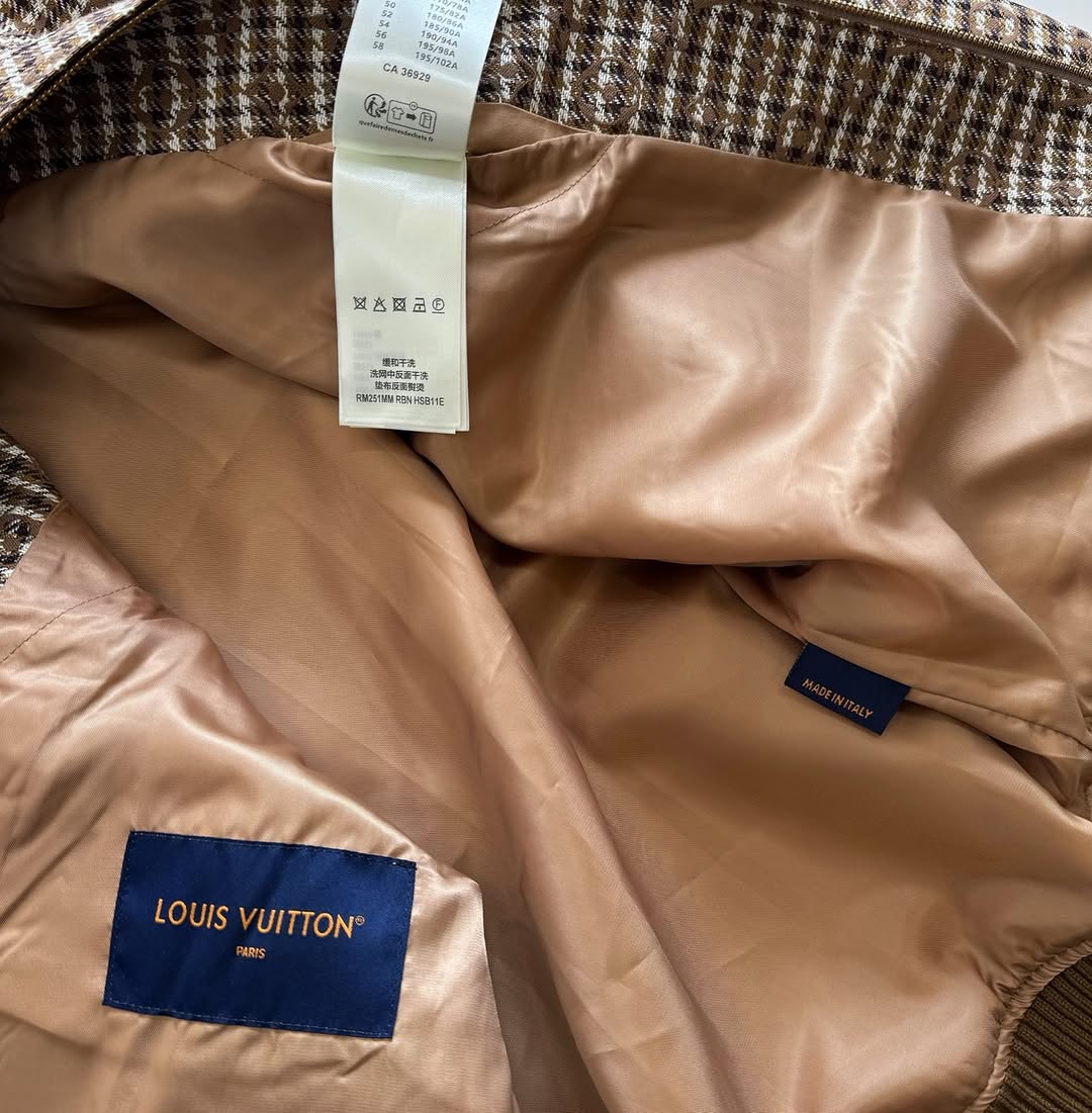 LV Monogram Wool Harrington Blouson