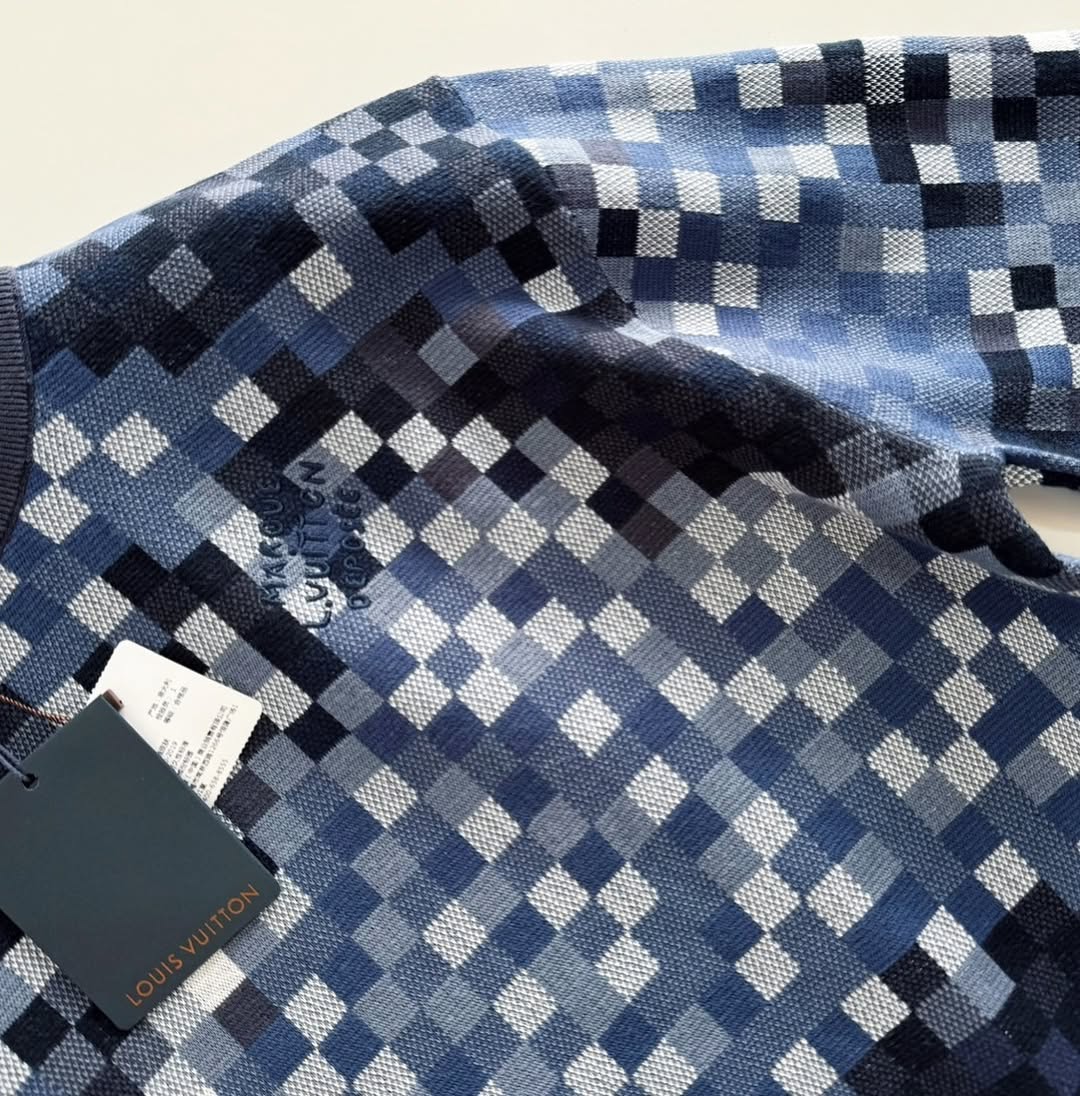 LV Embroidered Cotton Sweatshirt