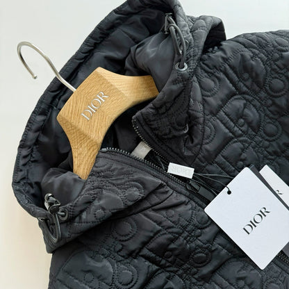 CD Oblique Hooded Blouson Jacket