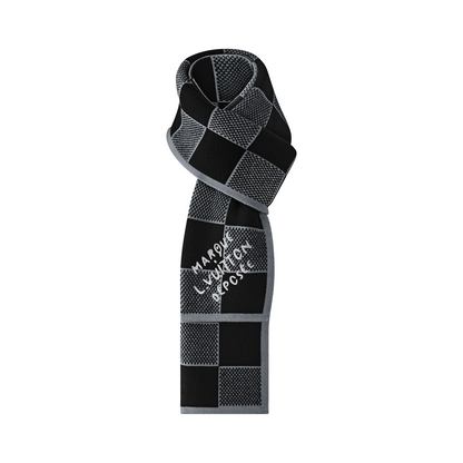 Lv Damier Heritage Scarf & Beanie