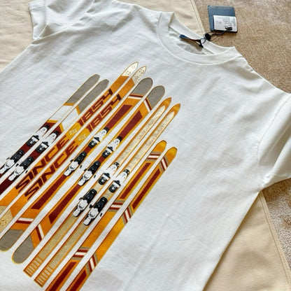 Lv Printed Cotton T-shirt