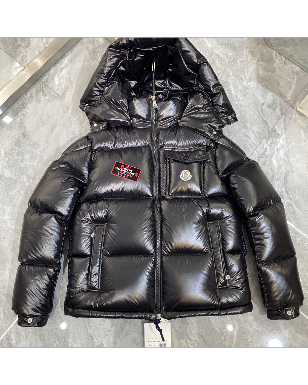 Mnclr Men's Black Montbeliard Jacket