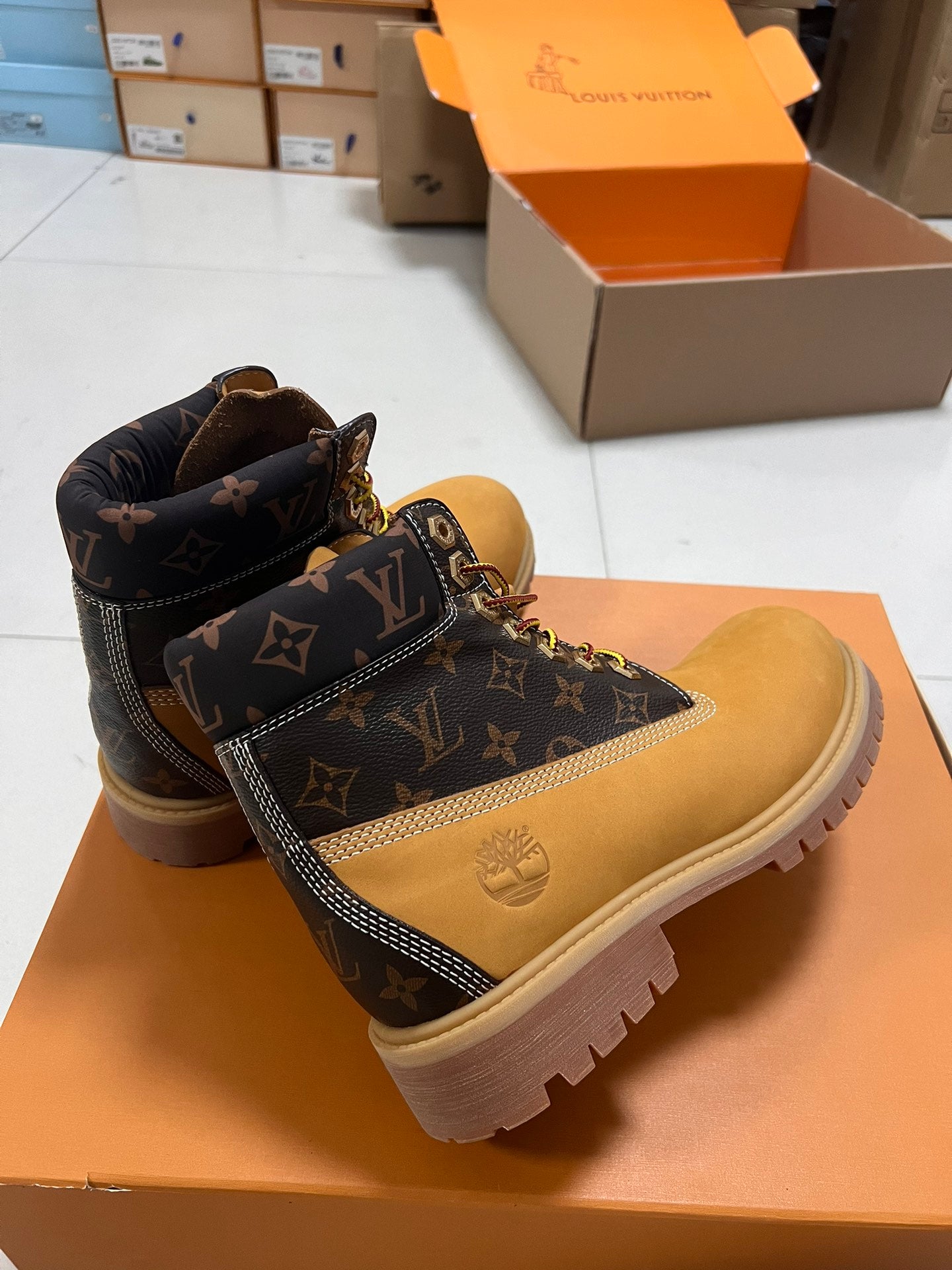 LV x Timberland 6-In Ankle Boot