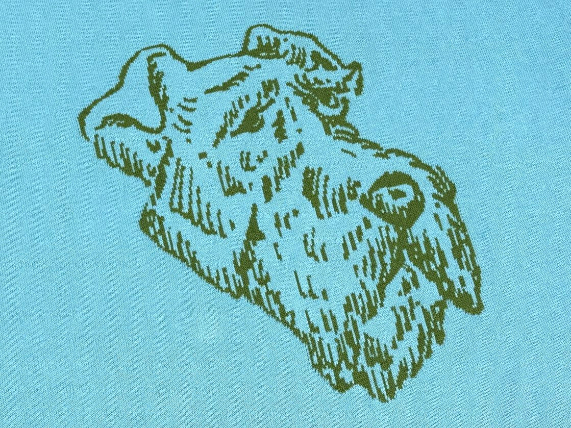 Lv Short-Sleeved Damier Wool Shirt