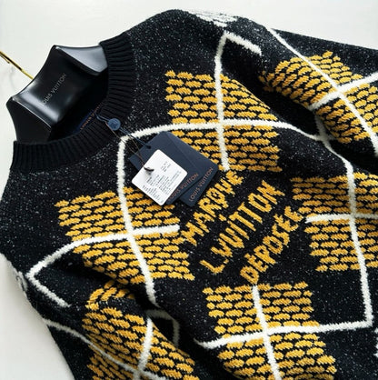 Lv Monogram Signature Sweater
