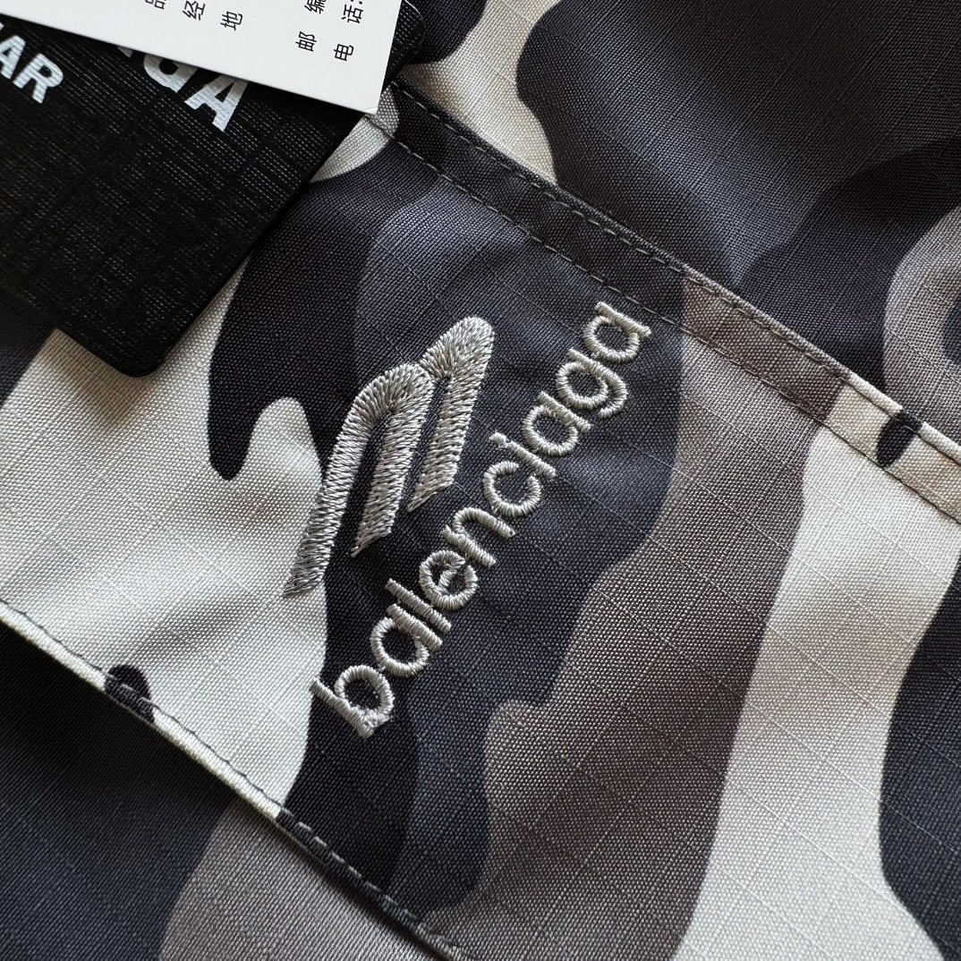 BALE  MEN'S CAMO SKI PARKA IN GREY