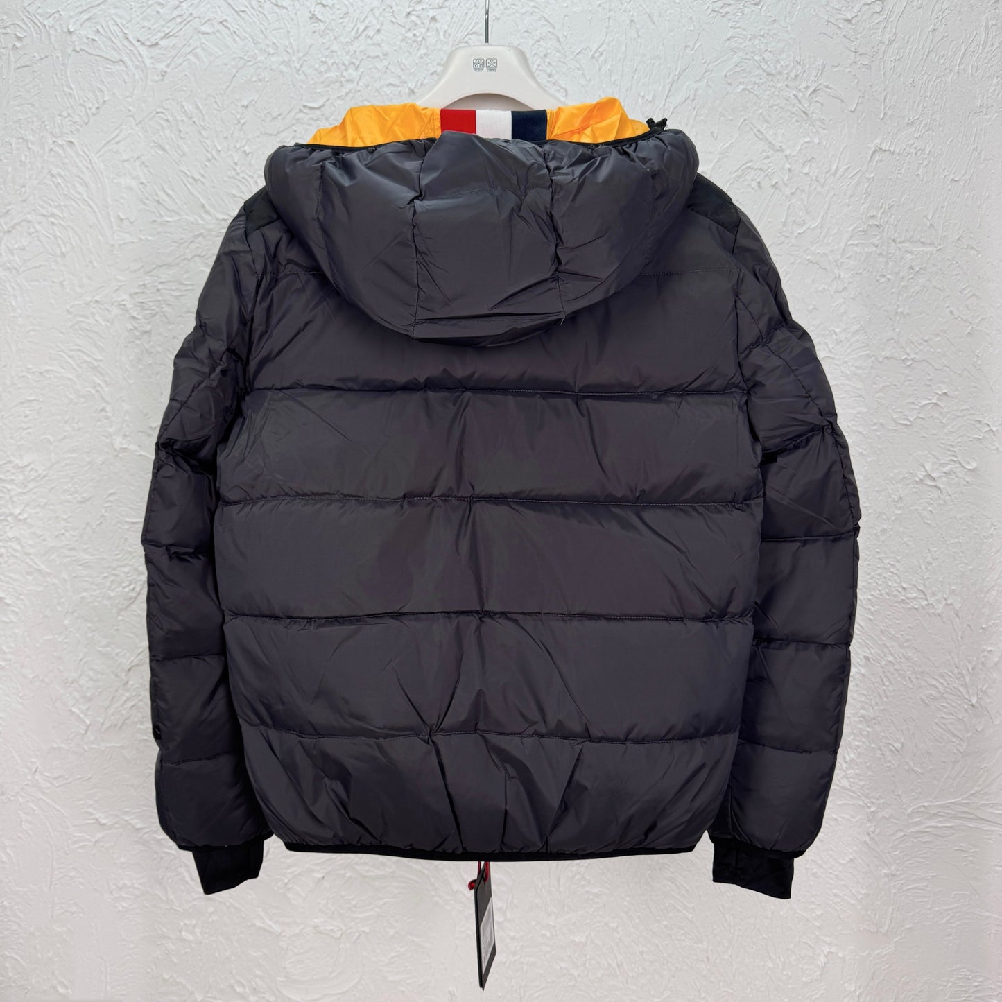 MNCLR  GRENOBLE BLACK NYLON HINTERTUX DOWN JACKET