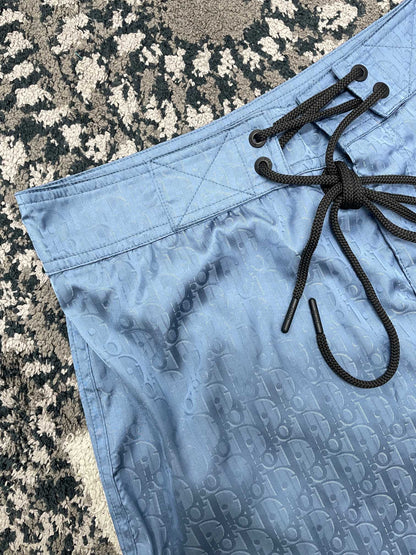 CD Monogram Silk Swim Board Shorts