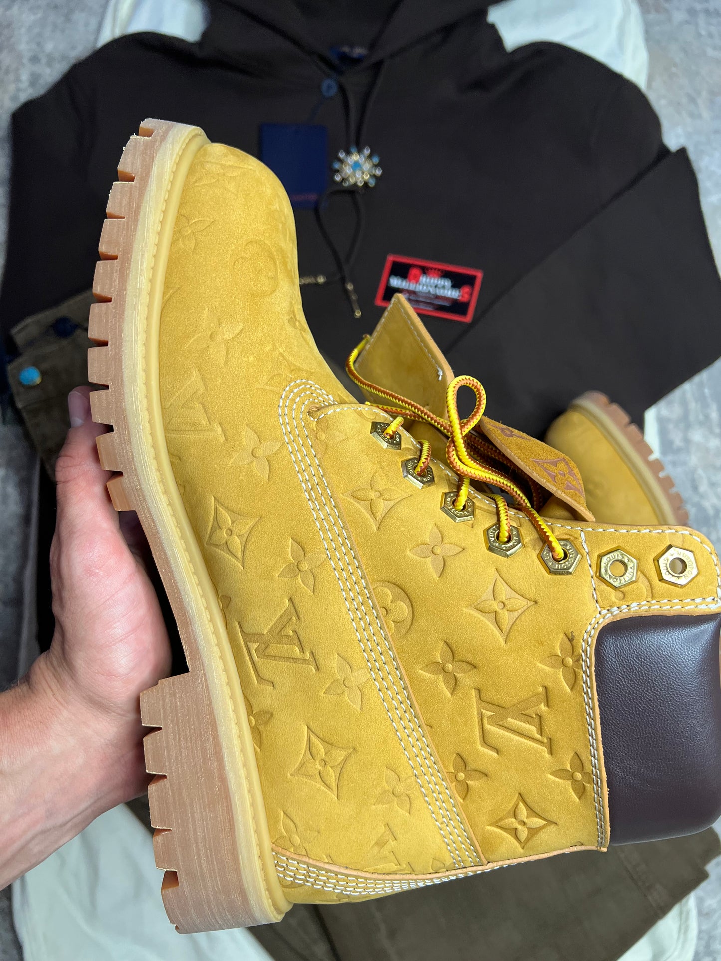 LV x Timberland 6-In Ankle Boot