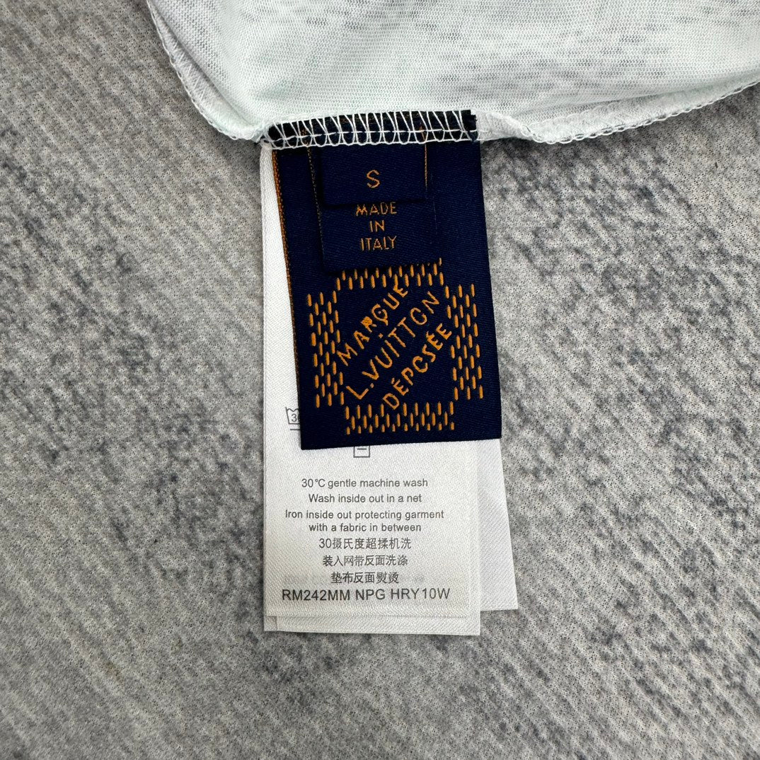 Lv Short-Sleeved Signature Shirt