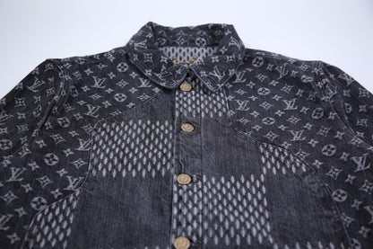 Lv X Supreme Monogram Denim Jacket