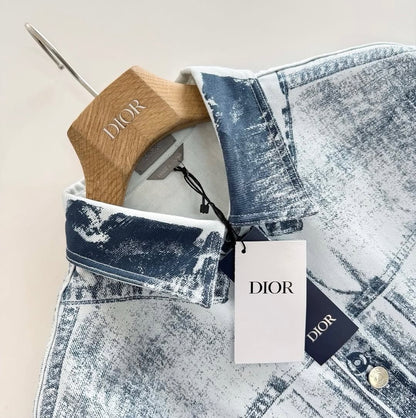 CD Washed Denim Overshirt