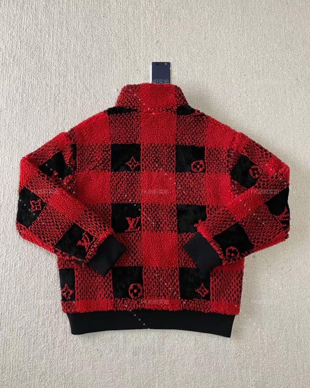 Lv Damier Fleece Blouson