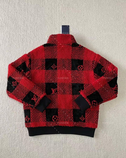 Lv Damier Fleece Blouson