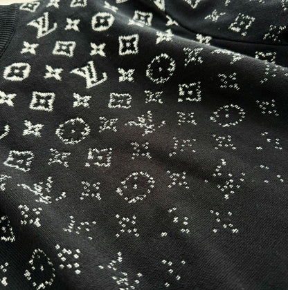 LV Embroidered Monogram Sweatshirt
