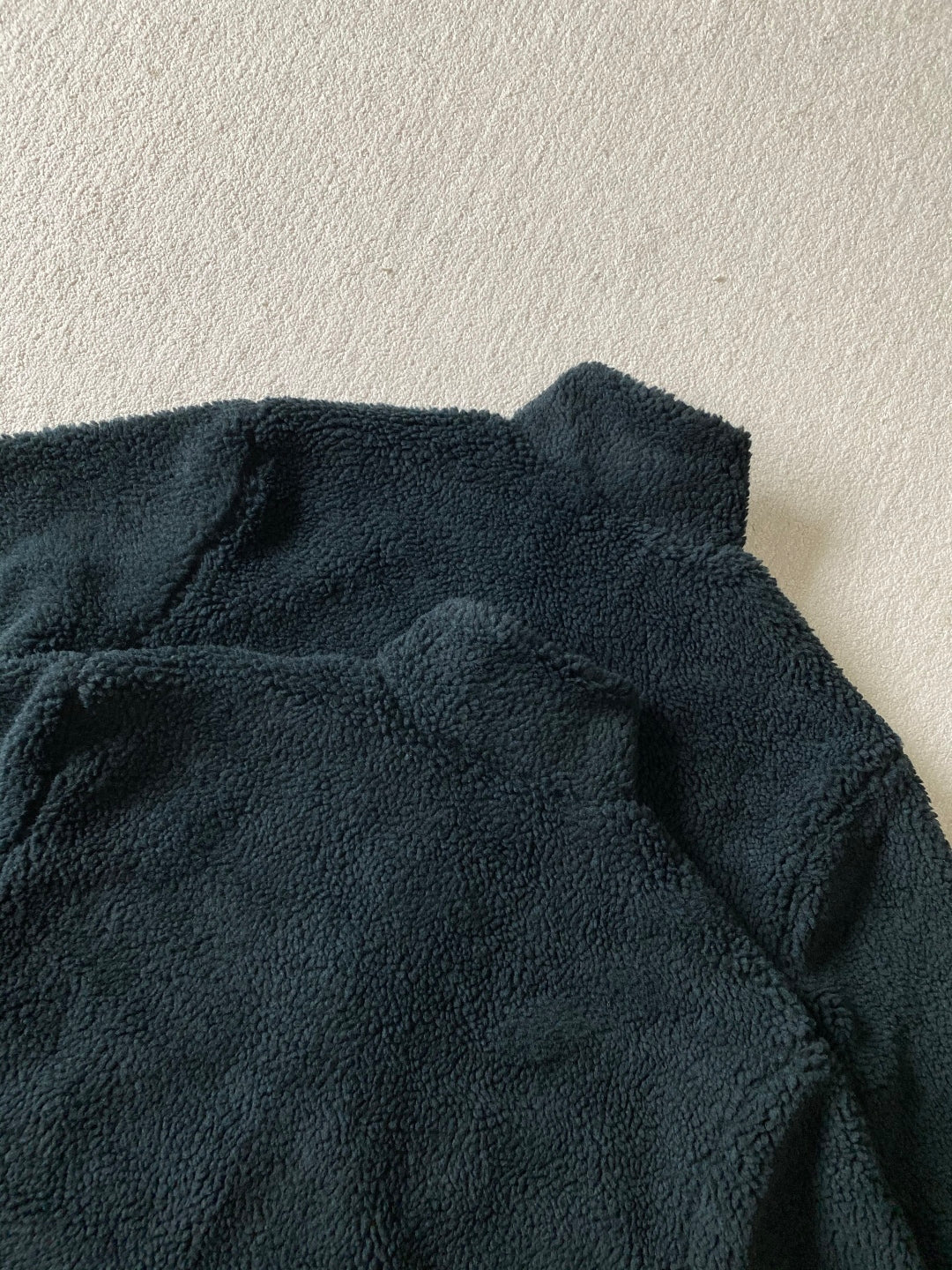 LV Fleece Blouson Dark Green