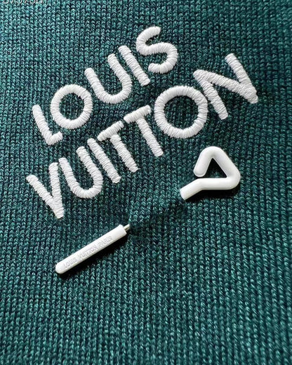 Lv Short-Sleeved Damier Wool Shirt Orange - Blue - Green - Pink - Light Green