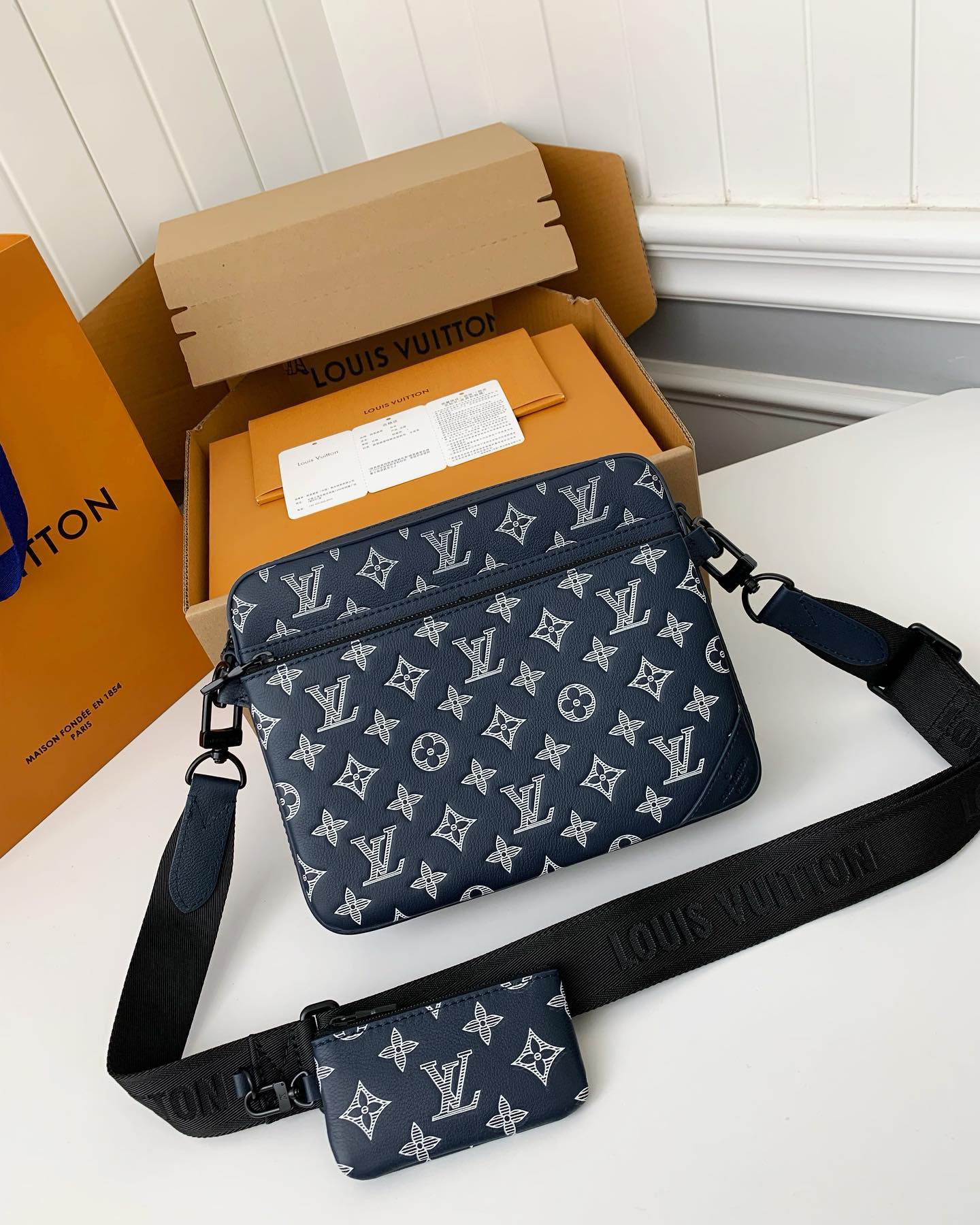 LV Trio Monogram Messenger Bag
