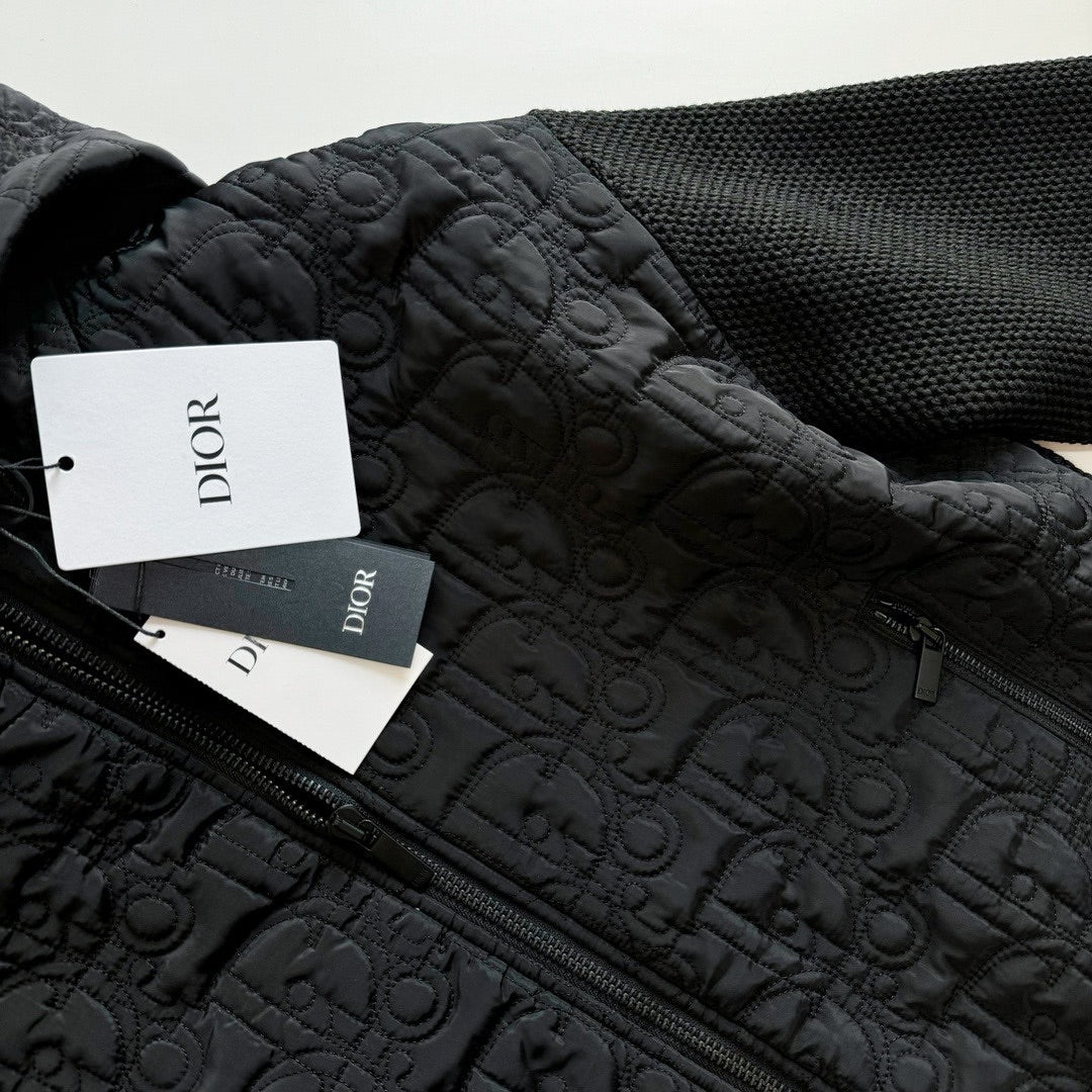 CD Oblique Hooded Blouson Jacket