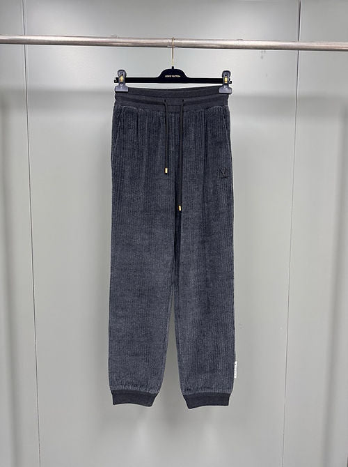 LV x Park Seo-Bo Cotton Velvet Trackpants