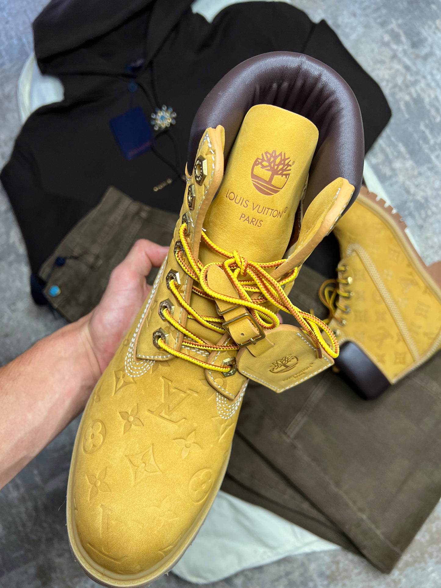 LV x Timberland 6-In Ankle Boot