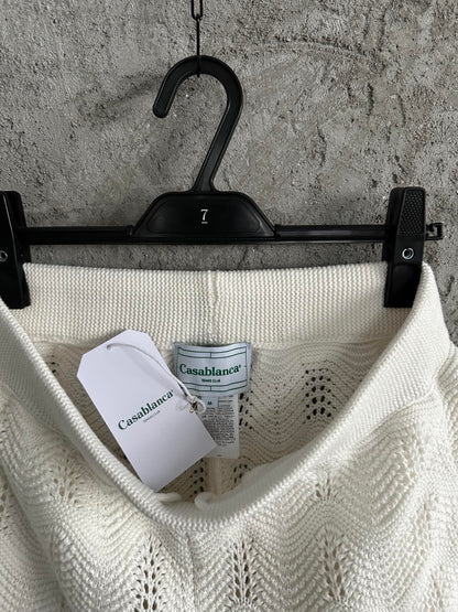 Casablanca Gradient Wave Texture Shorts