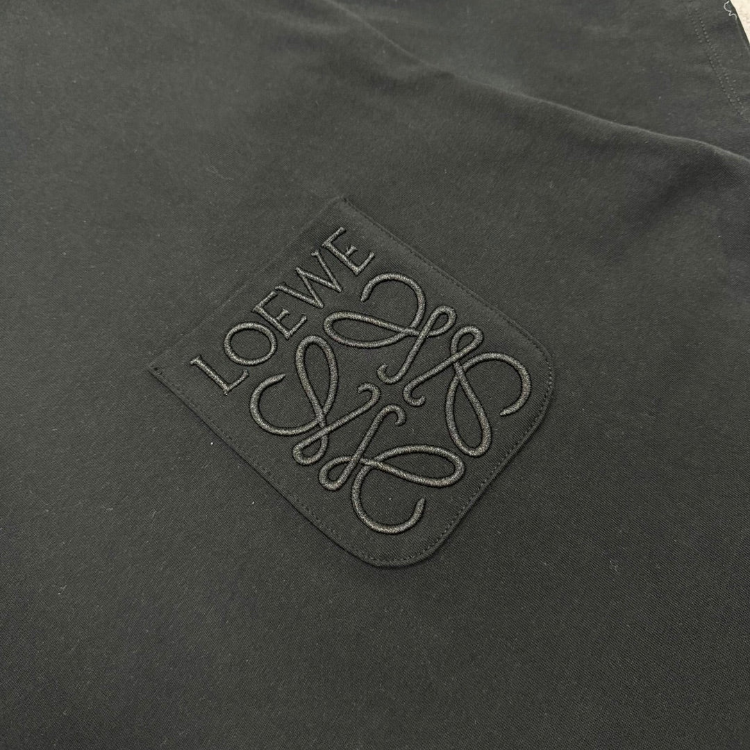 LOEWE  Anagram Logo Embroidered Cotton Jersey T-Shirt