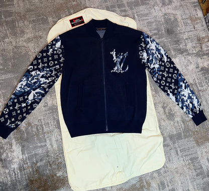 LV Zipped Cotton Blend Blouson
