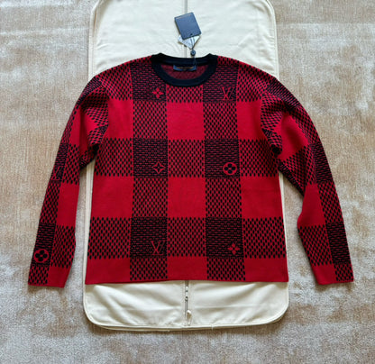 LV Embroidered Cotton Sweatshirt