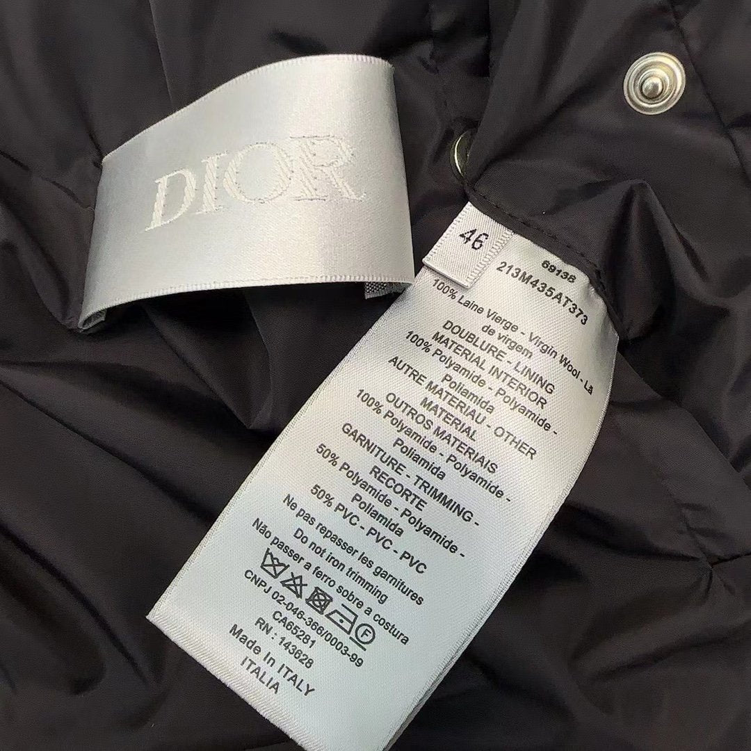 CD Oblique Jacket Virgin Wool