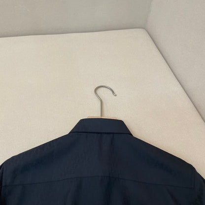 CD Monogram Silk Short Sleeve shirt