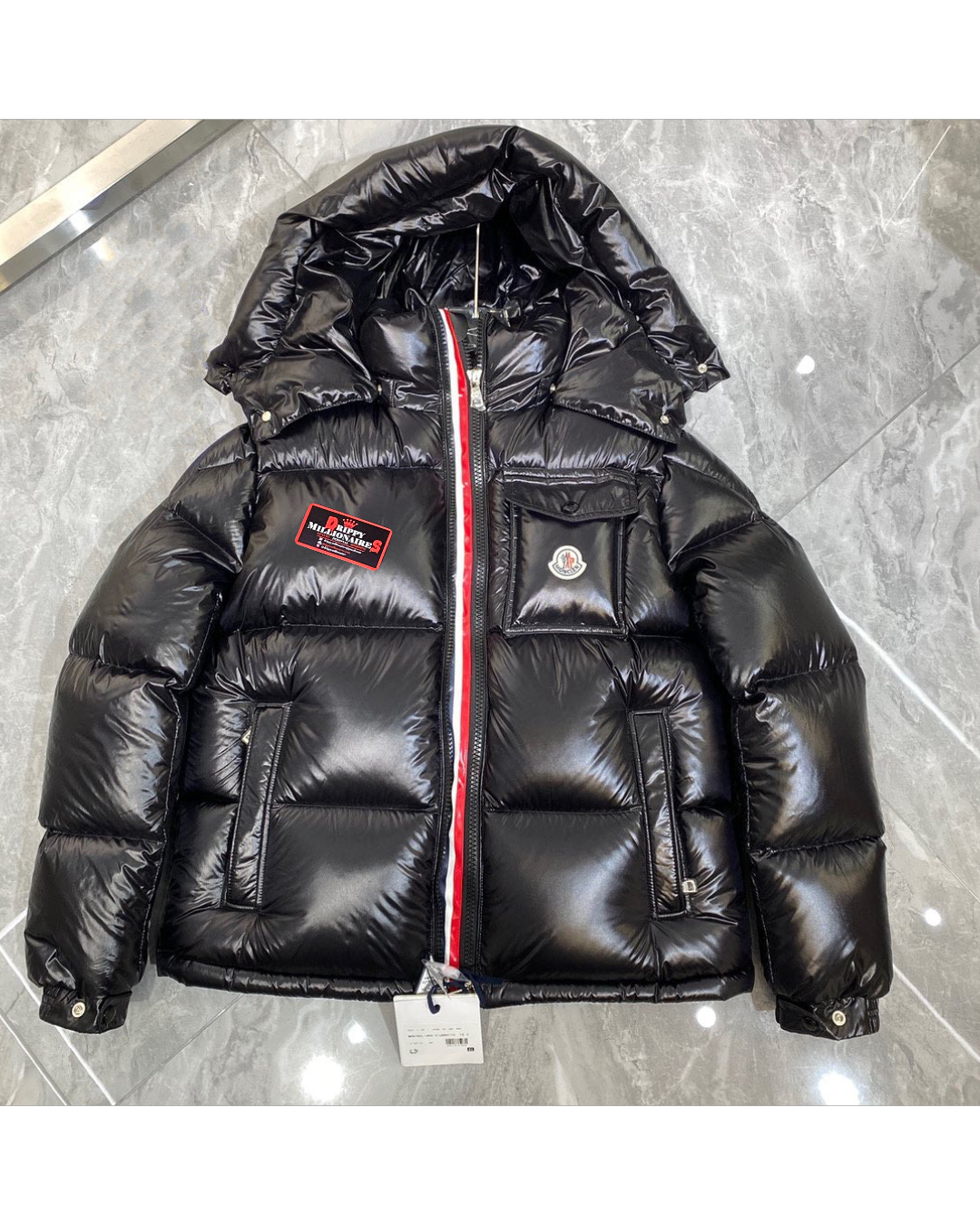 Mnclr Men's Black Montbeliard Jacket