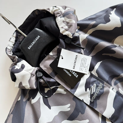 BALE  MEN'S CAMO SKI PARKA IN GREY