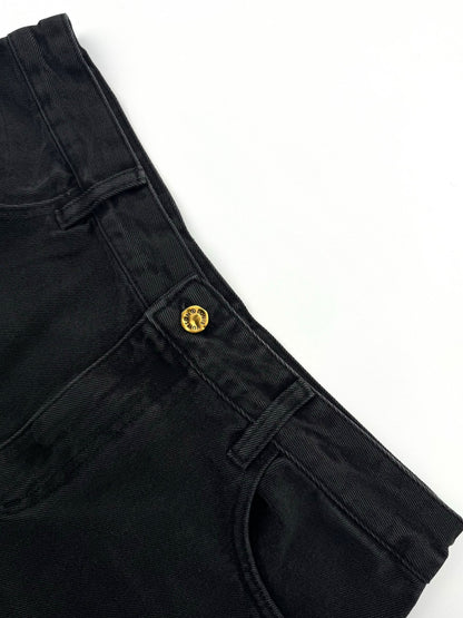 LV Embroidered Denim Pants