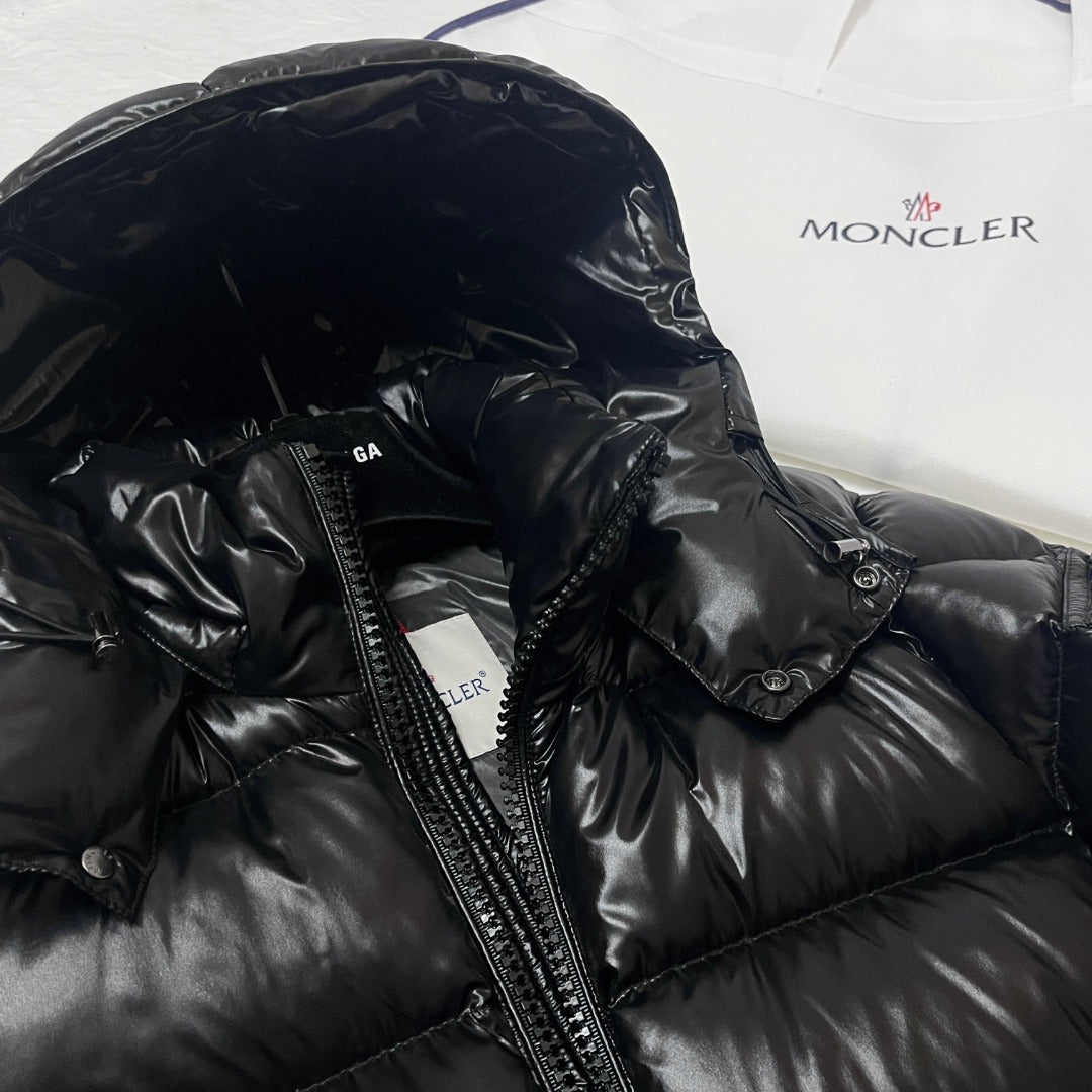 MAYA BLACK DOWN JACKET