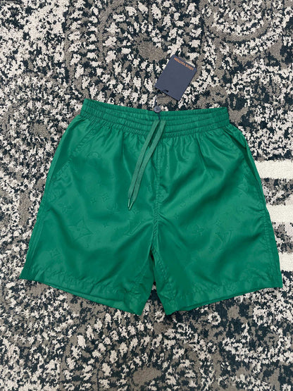 Lv Monogram Nylon Swim Board Shorts