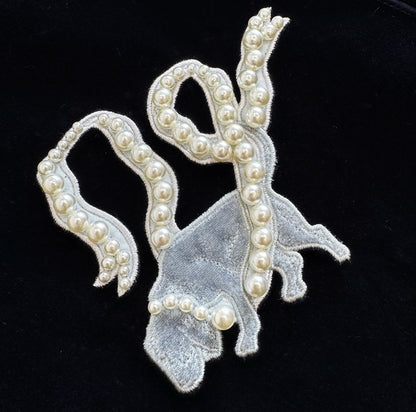 Lv Denim Velvet Souvenir Jacket