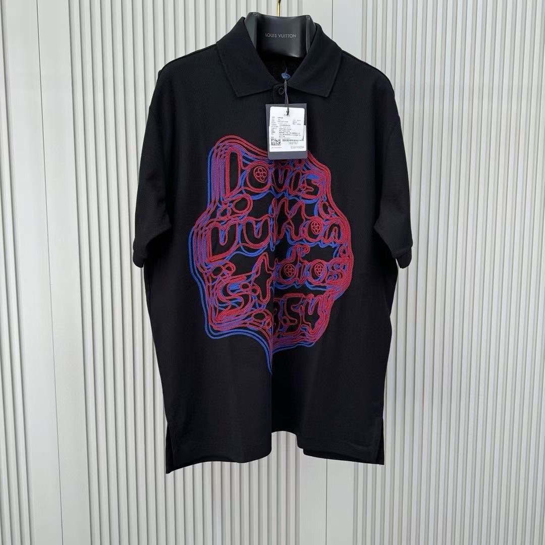 Lv Short-Sleeved Polo Shirt