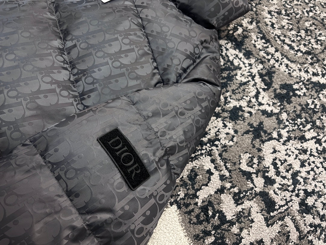 CD OBLIQUE DOWN JACKET GREY TECHNICAL