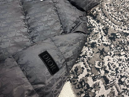 CD OBLIQUE DOWN JACKET GREY TECHNICAL