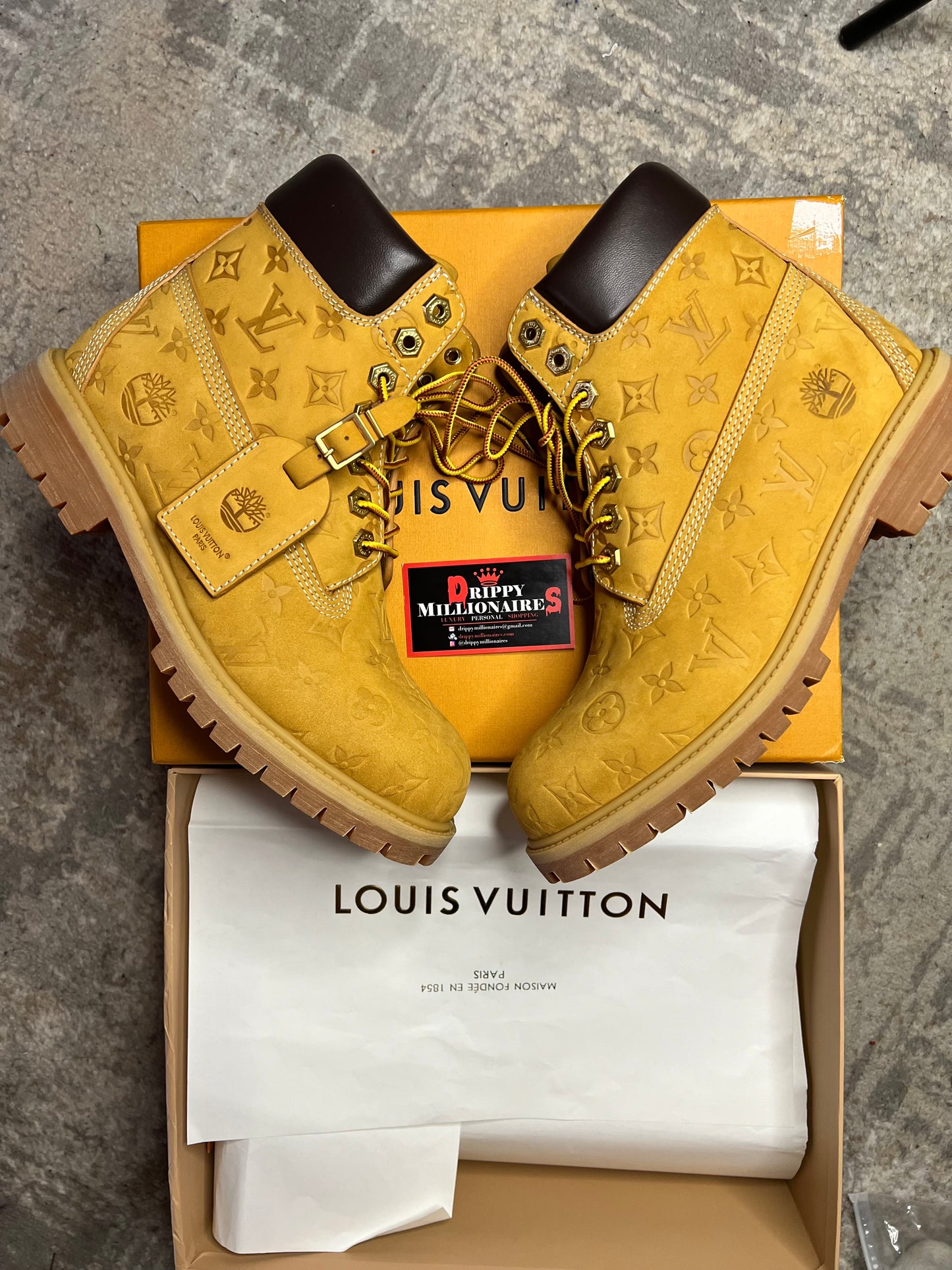 LV x Timberland 6-In Ankle Boot
