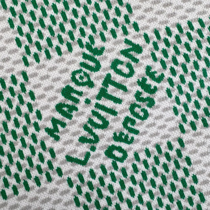 Lv Cotton Jacquard Crewneck