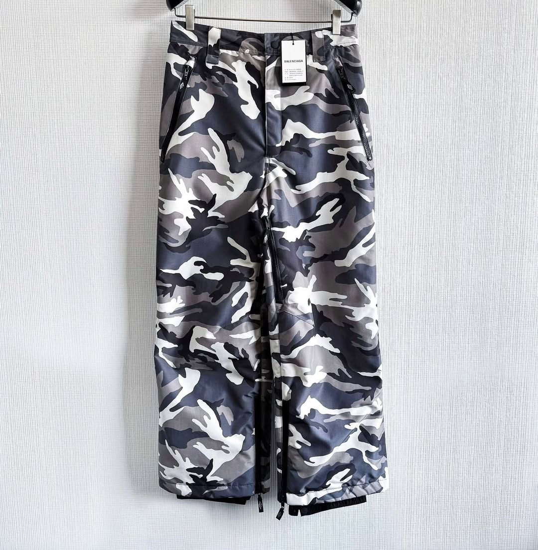 BALE MEN'S CAMO SKI PANTS IN GREY