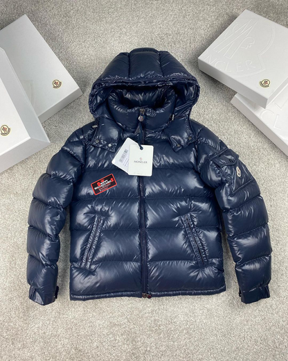 MAYA NAVY DOWN JACKET