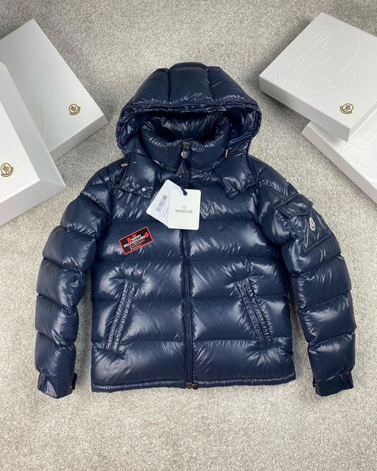 MAYA NAVY DOWN JACKET