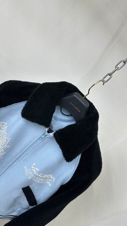 Lv Wool Blouson With Crystals