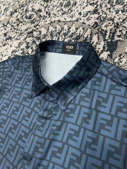 FND Anagram Logo Embroidered Jersey T-Shirt